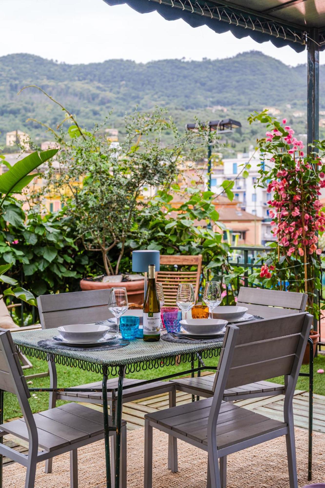 Terrazza Portofino Splendido Appartamento Con Piscina Idromassaggio - Parcheggio Gratis サンタ・マルゲリータ・リグレ エクステリア 写真