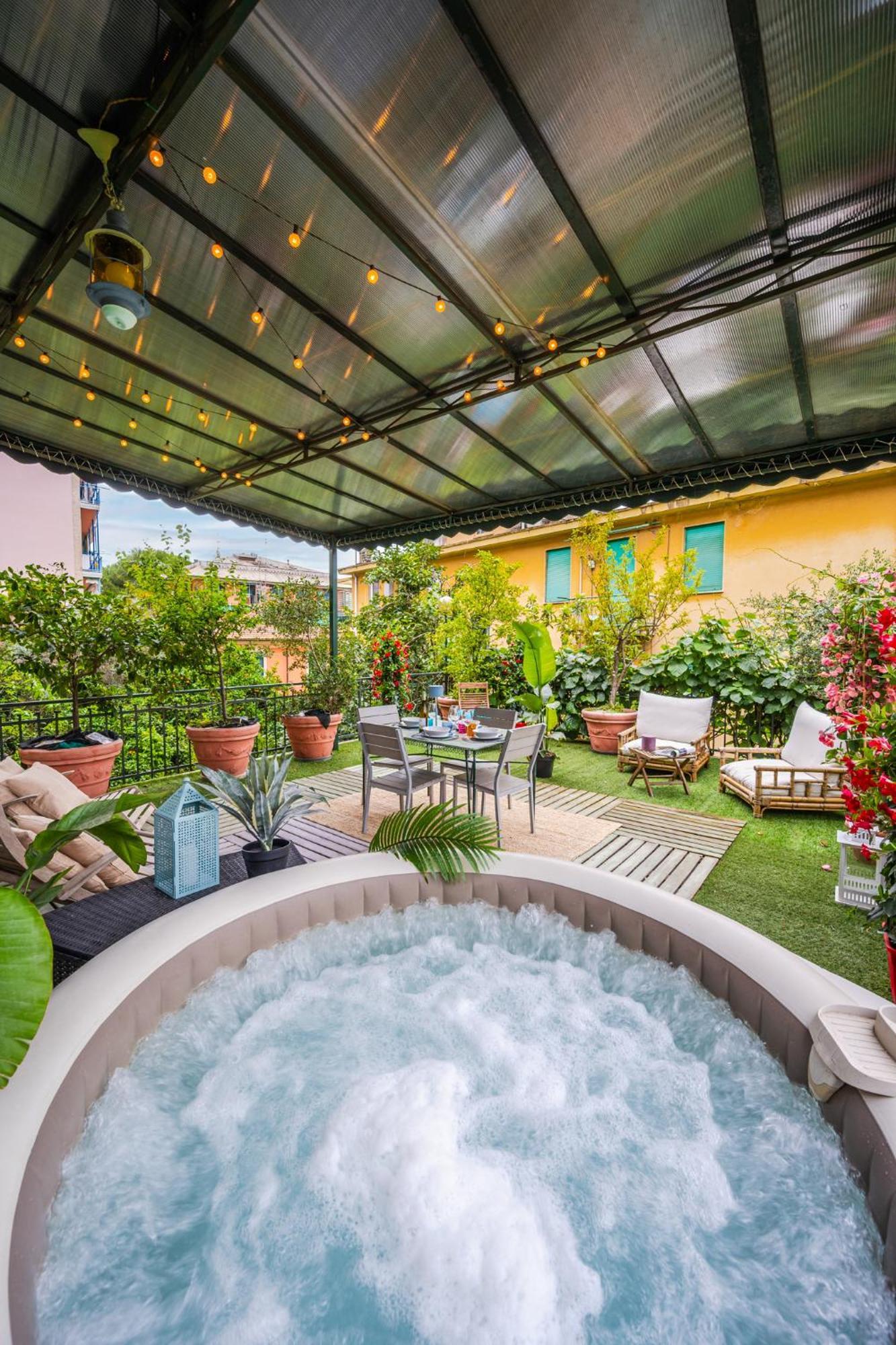 Terrazza Portofino Splendido Appartamento Con Piscina Idromassaggio - Parcheggio Gratis サンタ・マルゲリータ・リグレ エクステリア 写真