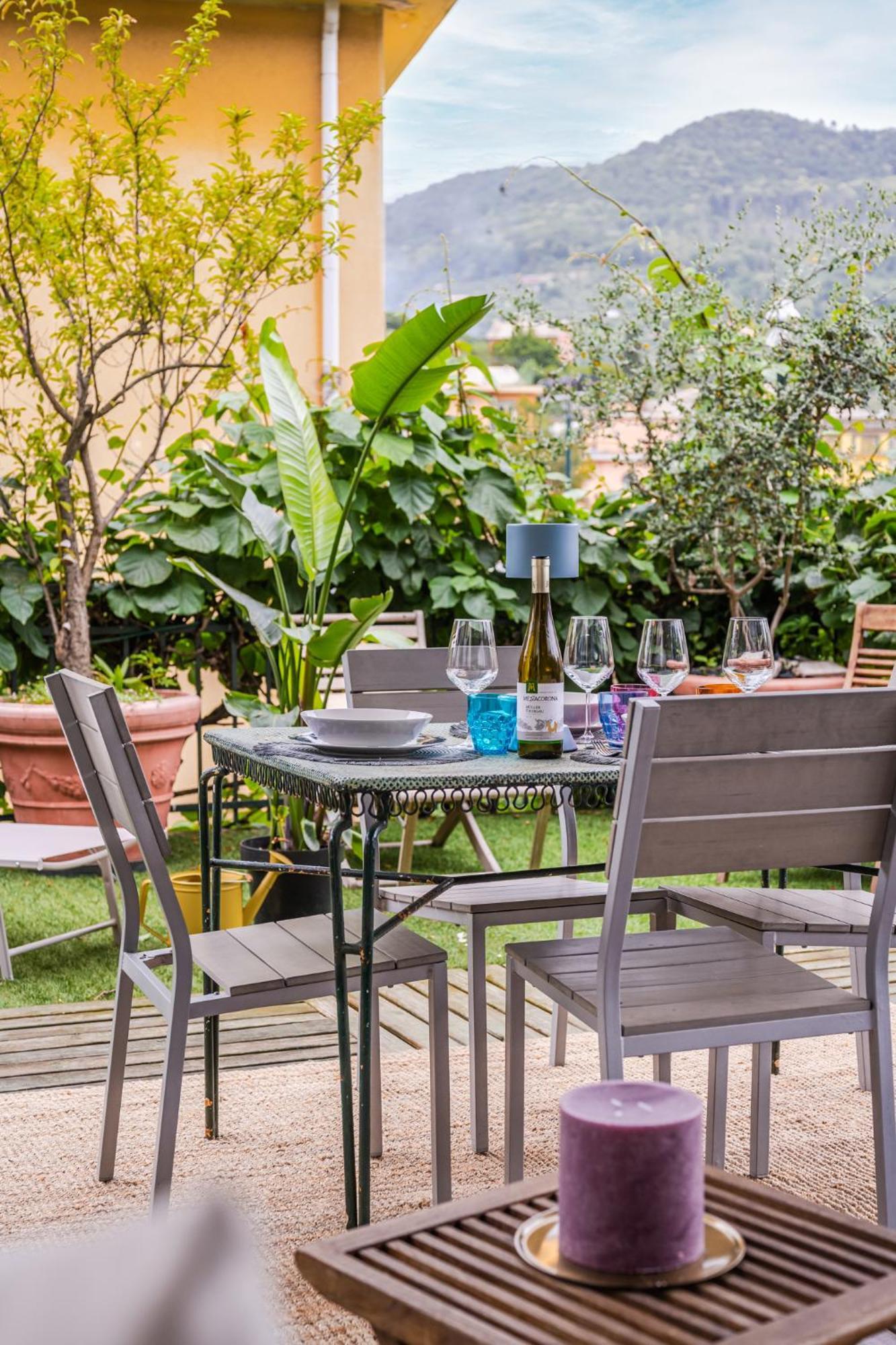 Terrazza Portofino Splendido Appartamento Con Piscina Idromassaggio - Parcheggio Gratis サンタ・マルゲリータ・リグレ エクステリア 写真